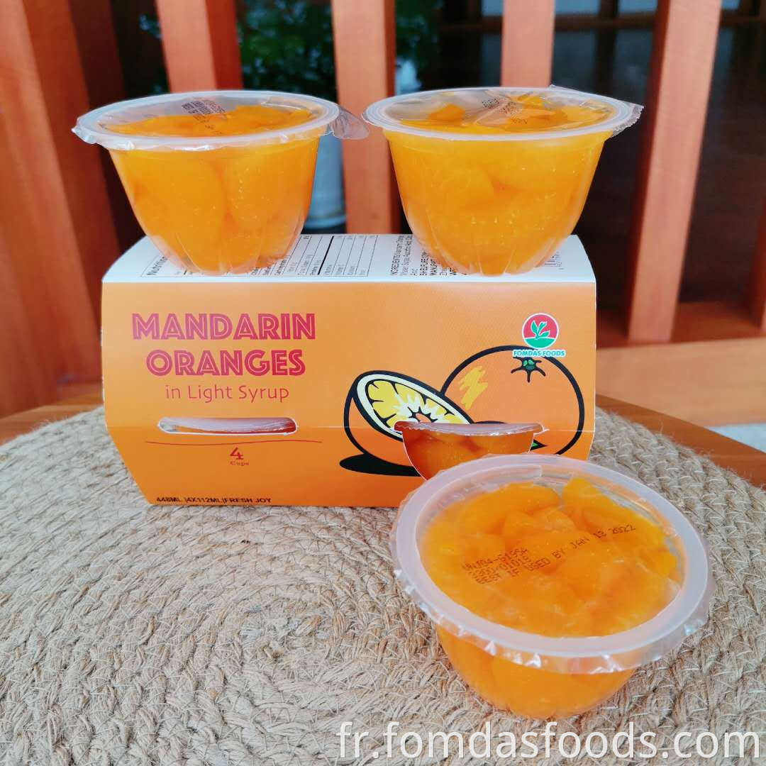 Canned Mandarin Oranges in Juice